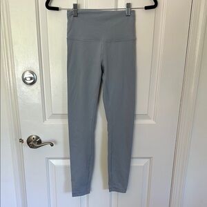 High-Waisted Gray Leggings